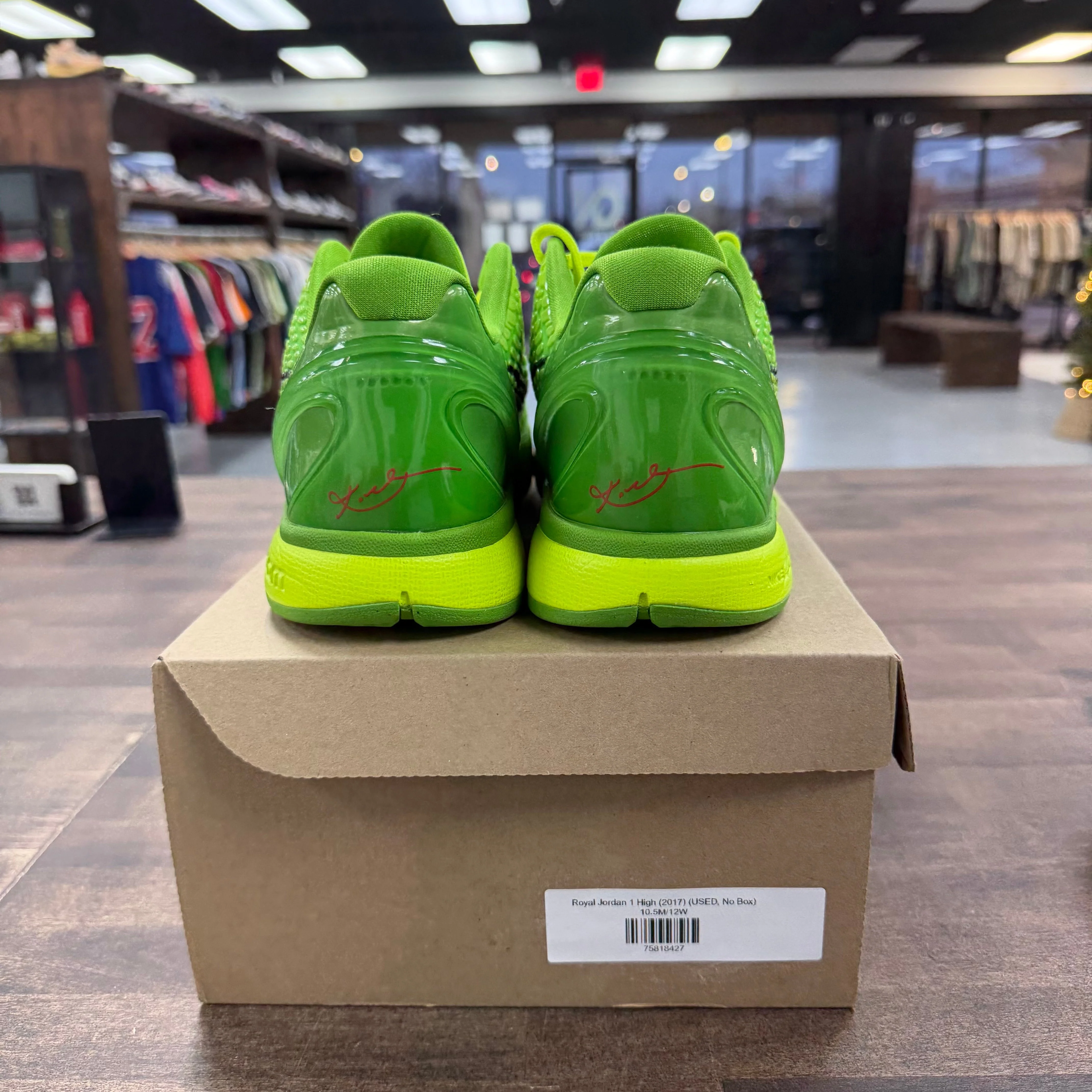 Nike Kobe 6 Protro Grinch (2020) - Image 3