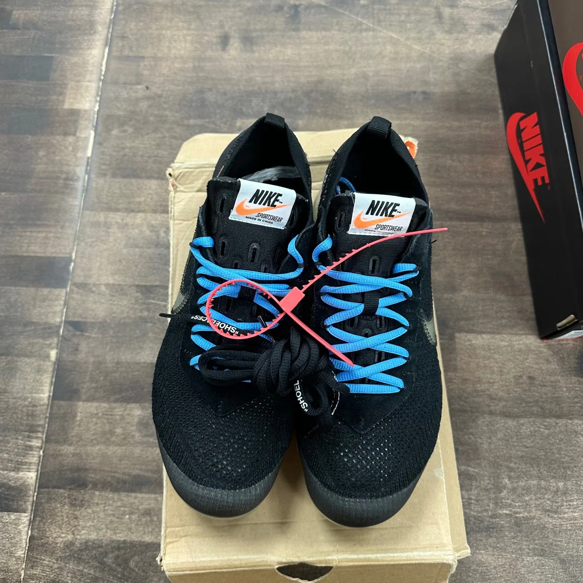 Nike Air VaporMax Off-White Black (2018) Size 10 (Pre-Owned) - Image 11